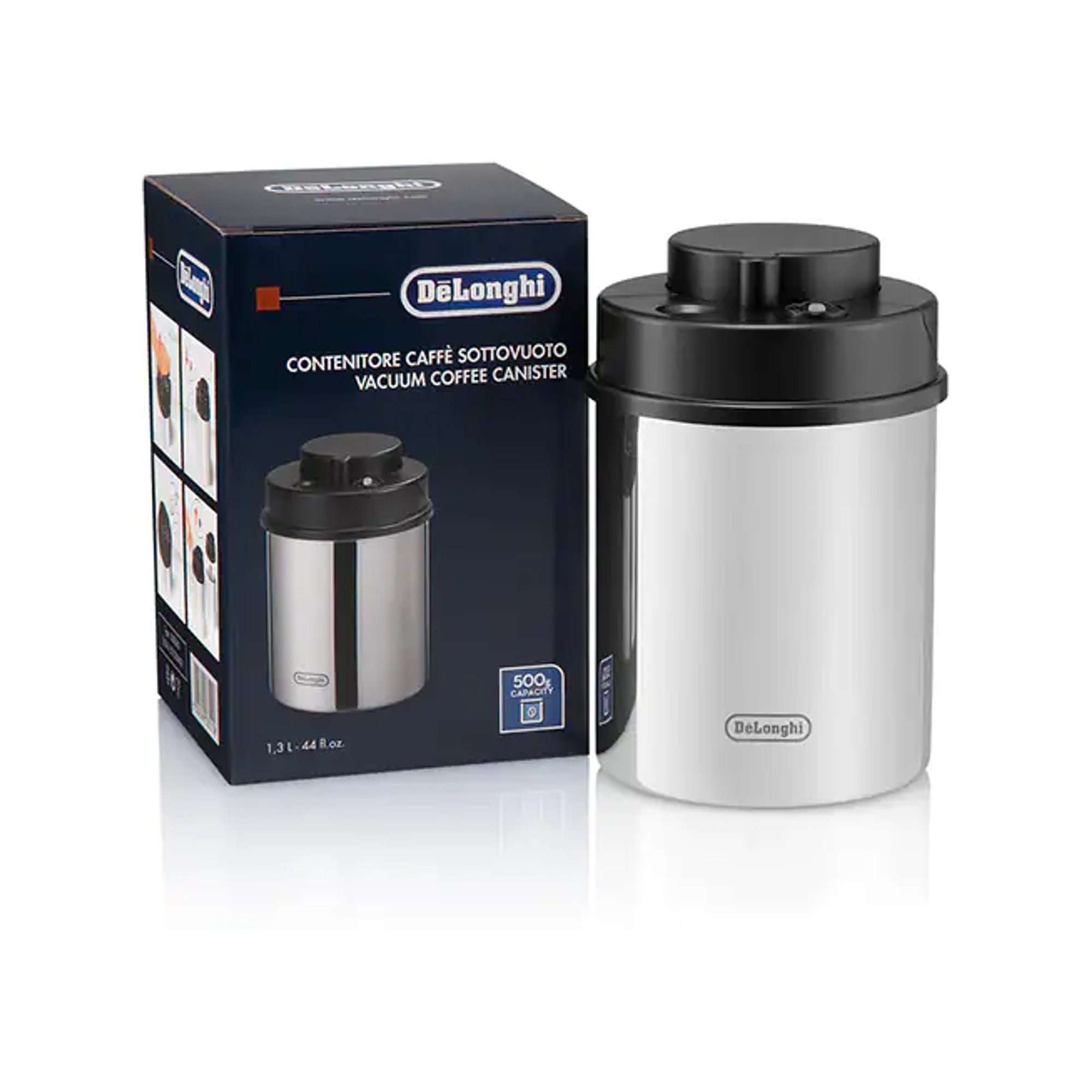 De'Longhi Vacuum Coffee Canister